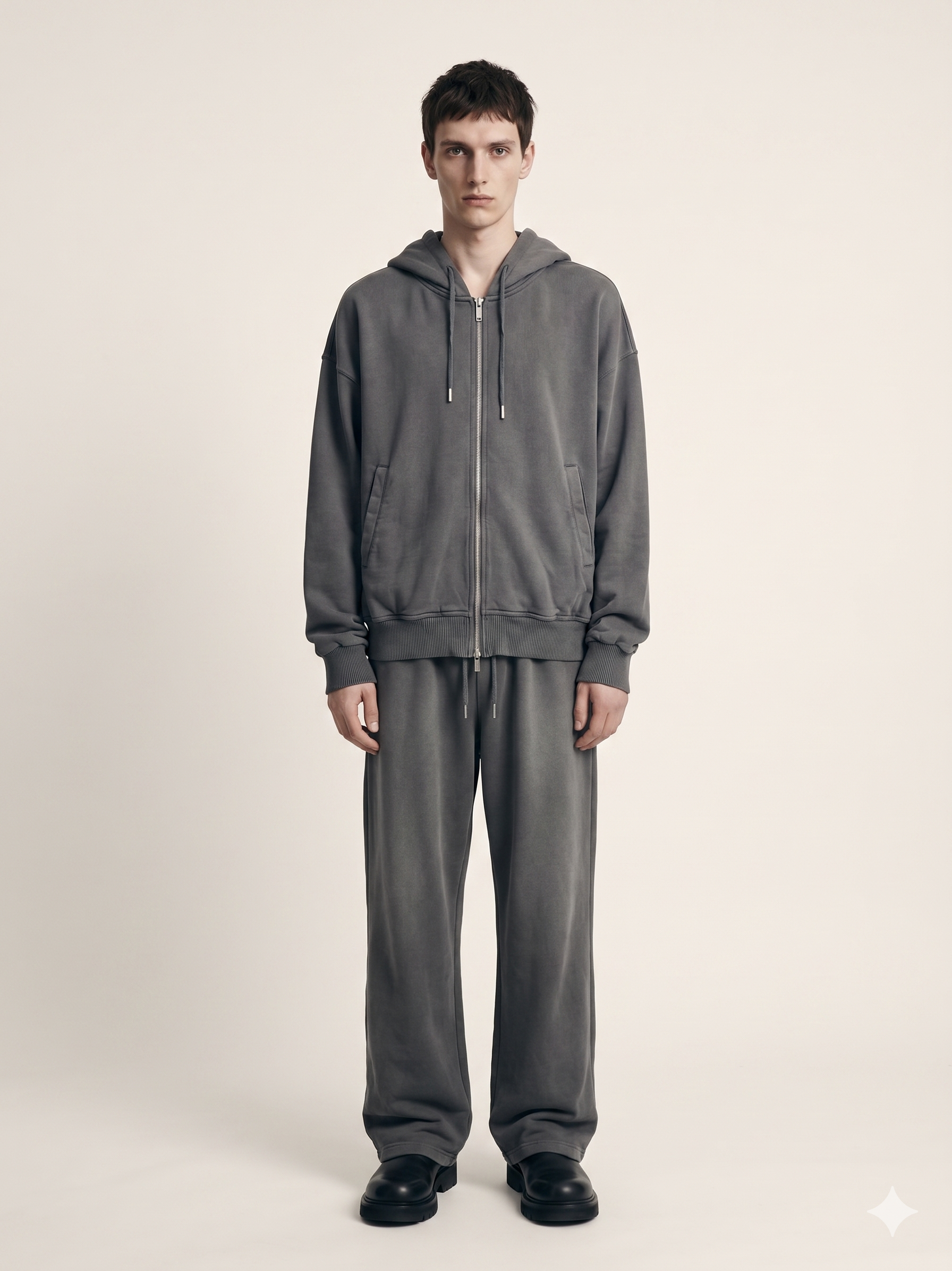 Street Grey Hoodie sets