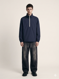 Quarter zip boxy fit