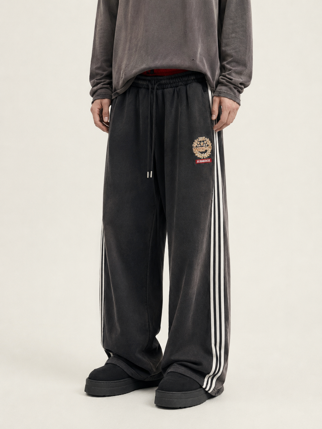 Archive Double Waist Track Sweatpants