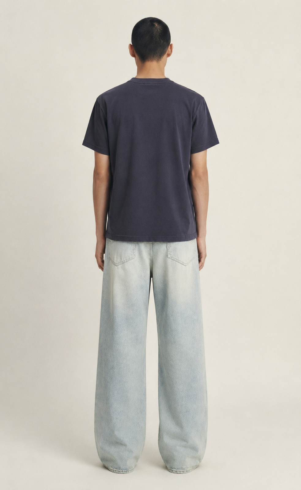 Light Washed Oversize Denim