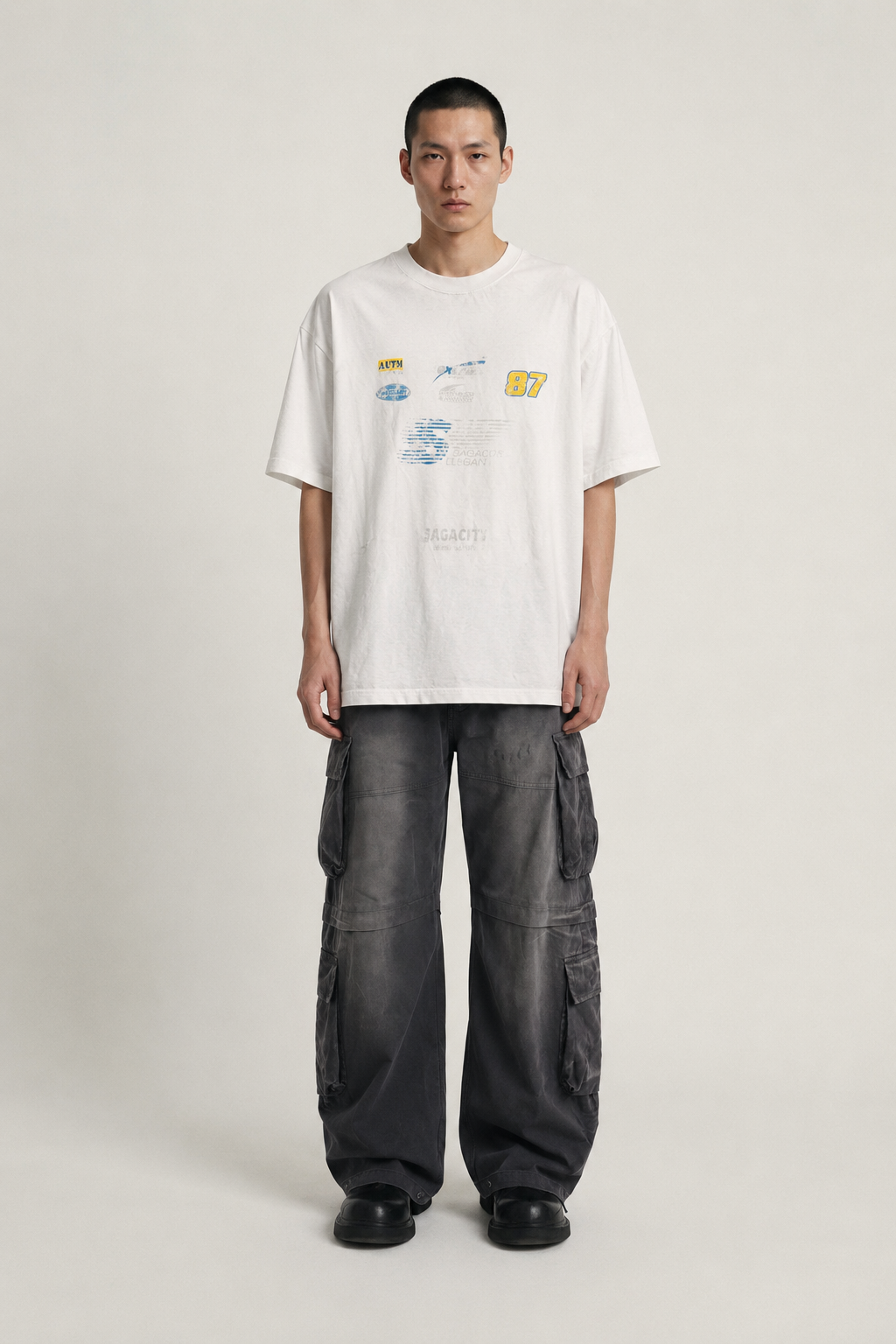 Oversized racing shirt