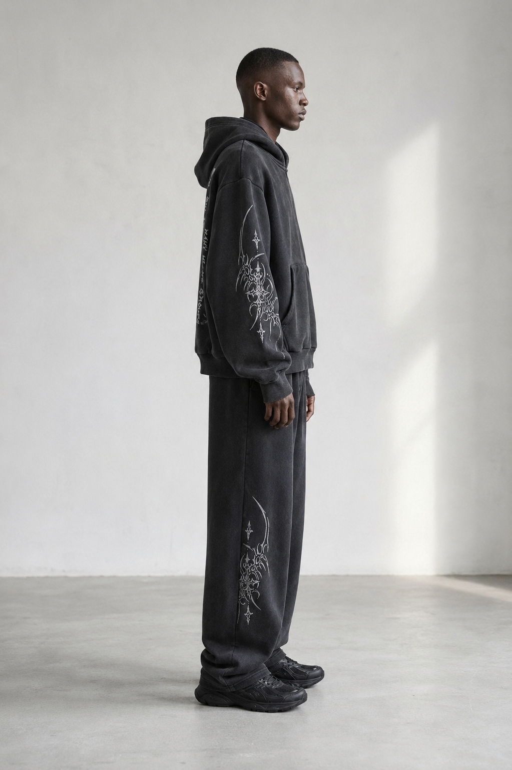 Washed Hoodie Set